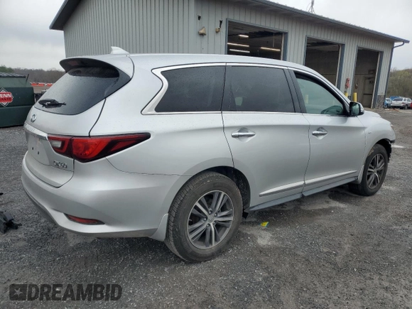 2019 Infiniti QX60 Luxe with VIN 5N1DL0MN1KC535141, listed as a Copart auction lot 52712525 with 95,192 mi miles and Salvage title. Bid and sale history available at DreamBid. Image 3.