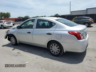 2015 Nissan Versa SV with VIN 3N1CN7APXFL835511, listed as a Copart auction lot 54105085 with 168,382 mi miles and Salvage Title. Bid and sale history available at carsss.com. Image 2.
