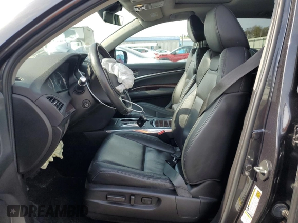 2016 Acura MDX w/Tech with VIN 5FRYD4H43GB036376, listed as a Copart auction lot 53168455 with 103,725 mi miles and Salvage Title. Bid and sale history available at carsss.com. Image 7.