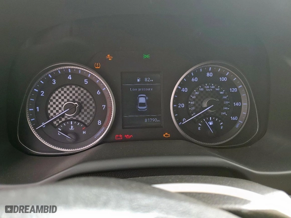 2020 Hyundai Elantra Value Edition with VIN 5NPD84LF9LH607622, listed as a Copart auction lot 48752175 with 81,790 mi miles and Salvage Title. Bid and sale history available at carsss.com. Image 9.