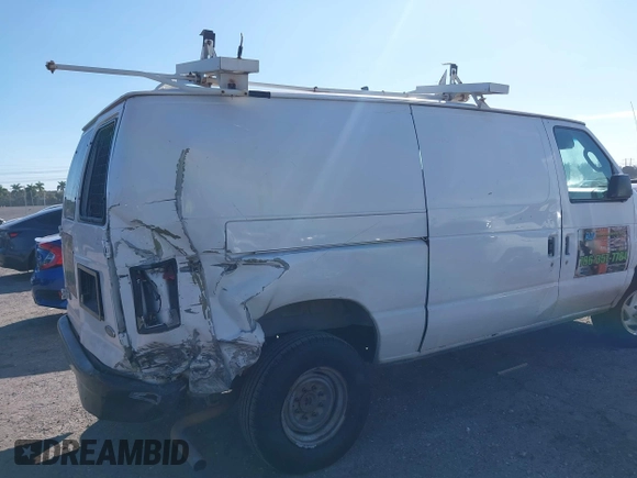 2008 Ford Econoline Cargo Commercial with VIN 1FTNE24W58DA25286, listed as a IAAI auction lot 41443439 with 316,959 mi miles and . Bid and sale history available at carsss.com. Image 6.