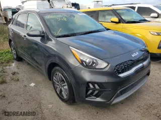 2022 Kia Niro Plug-In Hybrid LXS with VIN KNDCM3LD4N5506846, listed as a Copart auction lot 74615614 with 0 mi miles and Salvage Title. Bid and sale history available at carsss.com. Image 4.