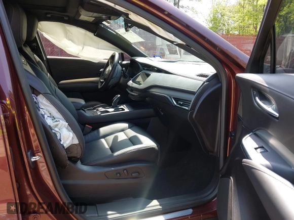2023 Cadillac XT4 AWD Premium Luxury with VIN 1GYFZDR46PF125499, listed as a IAAI auction lot 41919403 with 44,647 mi miles and . Bid and sale history available at carsss.com. Image 5.