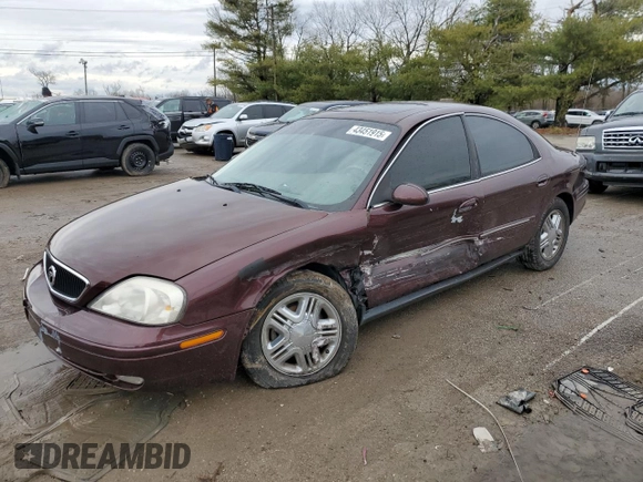 2000 Mercury Sable LS Premium with VIN 1MEFM55S0YA606201, listed as a Copart auction lot 43451915 with 101,294 mi miles and Salvage Title. Bid and sale history available at carsss.com. Image 1.