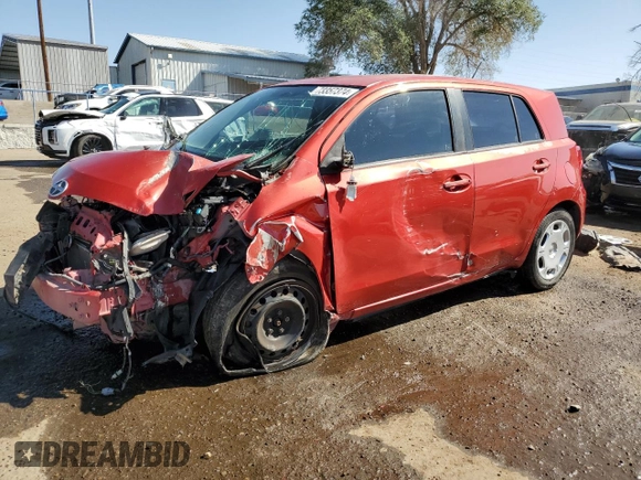2008 Scion xD with VIN JTKKU10468J027482, listed as a Copart auction lot 73357374 with 134,732 mi miles and Salvage Title. Bid and sale history available at DreamBid. Image 1.
