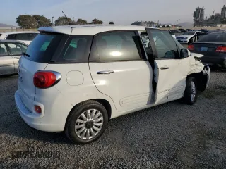 2014 FIAT 500L Easy with VIN ZFBCFABHXEZ002476, listed as a Copart auction lot 41791875 with 205,093 mi miles and Salvage Title. Bid and sale history available at carsss.com. Image 3.