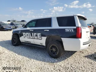 2018 Chevrolet Tahoe Commercial with VIN 1GNLCDEC8JR208369, listed as a Copart auction lot 47094255 with 0 mi miles and Salvage Title. Bid and sale history available at carsss.com. Image 2.