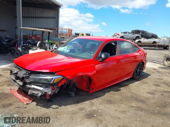 2024 Honda Civic Sport z VIN 2HGFE2F57RH521690, wystawiony jako IAAI lot #40463626 z przebiegiem 8 360 mil mil oraz . Historia ofert i sprzedaży dostępna na DreamBid. Obrazek 2.