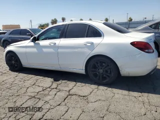2018 Mercedes-Benz C 300 with VIN 55SWF4JBXJU240593, listed as a Copart auction lot 63388565 with 85,200 mi miles and Salvage title. Bid and sale history available at DreamBid. Image 2.