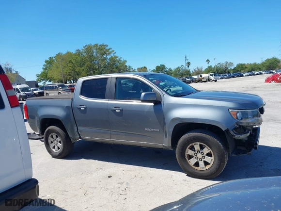 2020 Chevrolet Colorado 2WD Work Truck with VIN 1GCGSBEN5L1119170, listed as a IAAI auction lot 41865912 with 99,896 mi miles. Bid and sale history available at carsss.com. Image 14.