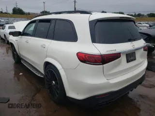 2021 Mercedes-Benz GLS with VIN 4JGFF8KE1MA286260, listed as a Copart auction lot 67636973 with 0 mi miles. Bid and sale history available at carsss.com. Image 2.