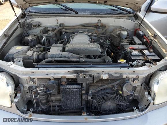 2003 Toyota Sequoia SR5 with VIN 5TDBT44A13S198003, listed as a Copart auction lot 48662955 with 205,346 mi miles and Salvage Title. Bid and sale history available at carsss.com. Image 13.