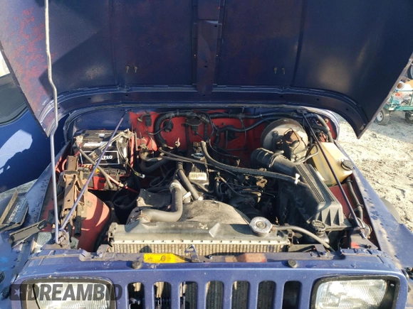 1994 Jeep Wrangler S with VIN 1J4FY19PXRP404320, listed as a Copart auction lot 85633464 with 130,824 mi miles and Salvage Title. Bid and sale history available at carsss.com. Image 12.
