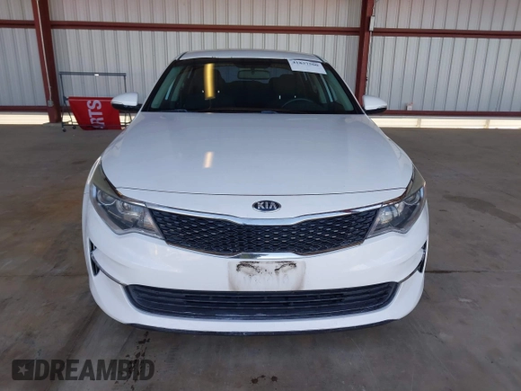 2016 Kia Optima LX Turbo with VIN 5XXGT4L19GG043570, listed as a IAAI auction lot 41837500 with 160,231 mi miles. Bid and sale history available at carsss.com. Image 12.