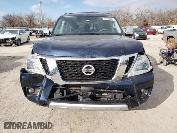 2018 Nissan Armada SV with VIN JN8AY2NC0J9555110, listed as a Copart auction lot 39994633 with 30,721 mi miles. Bid and sale history available at carsss.com. Image 5.