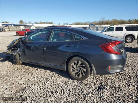 2018 Honda Civic Sedan EX with VIN 2HGFC2F76JH586249, listed as a Copart auction lot 81906974 with 146,710 mi miles and Salvage Title. Bid and sale history available at carsss.com. Image 2.