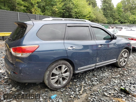 2013 Nissan Pathfinder SV with VIN 5N1AR2MM2DC609755, listed as a Copart auction lot 64289294 with 127,927 mi miles and Salvage Title. Bid and sale history available at carsss.com. Image 3.