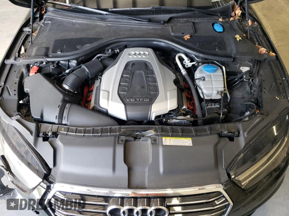 2016 Audi A7 3.0 Premium Plus with VIN WAUWGAFC5GN064672, listed as a Copart auction lot 71574044 with 64,927 mi miles and Salvage Title. Bid and sale history available at carsss.com. Image 11.