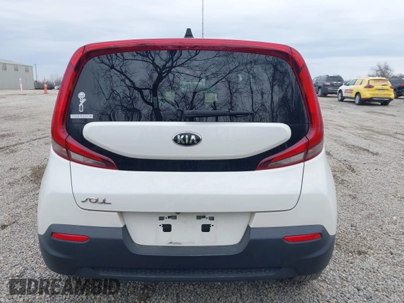 2021 Kia Soul LX with VIN KNDJ23AU8M7767416, listed as a IAAI auction lot 41703981 with 167,187 mi miles. Bid and sale history available at carsss.com. Image 15.