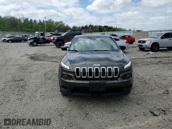 2016 Jeep Cherokee Altitude with VIN 1C4PJMAB6GW153797, listed as a Copart auction lot 56411505 with 253,304 mi miles and Non repairable. Bid and sale history available at DreamBid. Image 14.