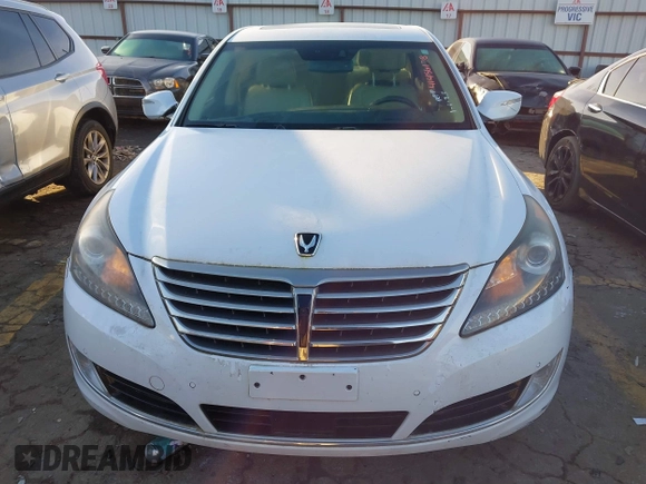 2014 Hyundai Equus Signature with VIN KMHGH4JH2EU083333, listed as a IAAI auction lot 41456178 with 111,929 mi miles and . Bid and sale history available at DreamBid. Image 11.