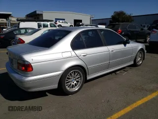 2002 BMW 5 Series 530i with VIN WBADT53442CE93817, listed as a Copart auction lot 73840234 with 115,223 mi miles and Clean Title. Bid and sale history available at carsss.com. Image 3.