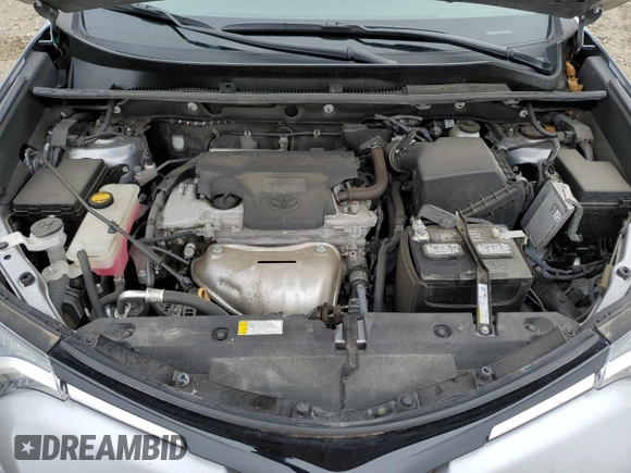 2017 Toyota RAV4 LE with VIN 2T3BFREV7HW642738, listed as a Copart auction lot 50605715 with 46,603 mi miles and Clean Title. Bid and sale history available at DreamBid. Image 12.
