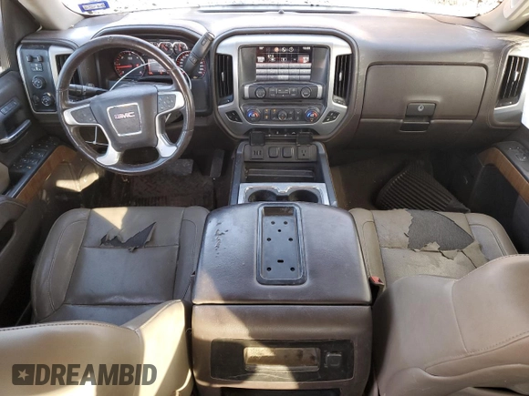 2015 GMC Sierra 1500 SLT with VIN 3GTU2VEJ0FG384652, listed as a Copart auction lot 83015254 with 179,759 mi miles and Salvage Title. Bid and sale history available at DreamBid. Image 8.