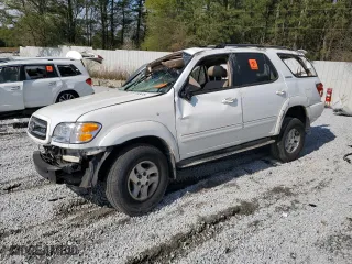 2002 Toyota Sequoia Limited with VIN 5TDZT38A82S079799, listed as a Copart auction lot 51153475 with 357,897 mi miles and Salvage Title. Bid and sale history available at carsss.com. Image 1.