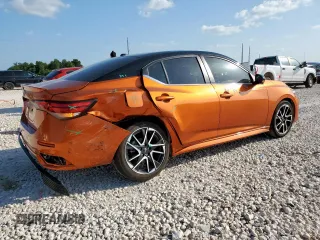 2024 Nissan Sentra SR with VIN 3N1AB8DV5RY380137, listed as a Copart auction lot 59745995 with 8,444 mi miles and Salvage title. Bid and sale history available at DreamBid. Image 3.