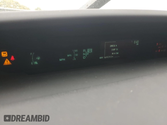 2013 Toyota Prius One z VIN JTDKN3DU2D1681965, wystawiony jako Copart lot #60545365 z przebiegiem 169 392 mil mil oraz Szkoda całkowita • Salvage title. Historia ofert i sprzedaży dostępna na DreamBid. Obrazek 9.