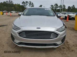 2019 Ford Fusion S with VIN 3FA6P0G70KR267348, listed as a Copart auction lot 50977645 with 83,507 mi miles and Salvage Title. Bid and sale history available at DreamBid. Image 5.