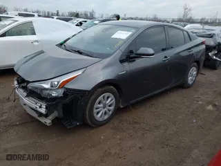2019 Toyota Prius L Eco with VIN JTDKARFU5K3090428, listed as a IAAI auction lot 41919789 with 197,150 mi miles. Bid and sale history available at carsss.com. Image 18.