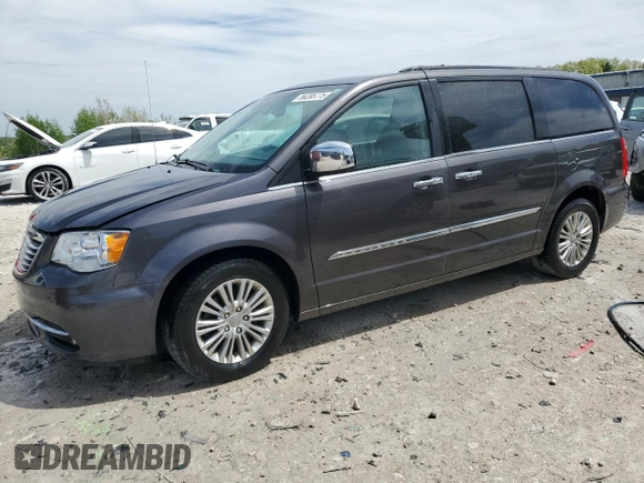 2015 Chrysler Town & Country Touring L z VIN 2C4RC1CG4FR619860, wystawiony jako Copart lot #56395775 z przebiegiem 193 332 mil mil oraz Czysty tytuł • Clean title. Historia ofert i sprzedaży dostępna na DreamBid. Obrazek 1.