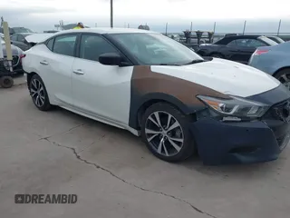 2017 Nissan Maxima SV with VIN 1N4AA6AP4HC382436, listed as a IAAI auction lot 41916548 with 156,110 mi miles and . Bid and sale history available at DreamBid. Image 1.