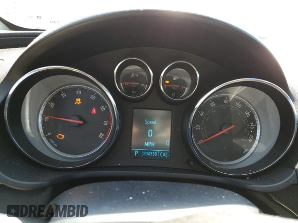 2011 Buick Regal CXL RL1 with VIN 2G4GN5EC4B9213103, listed as a Copart auction lot 50019675 with 204,330 mi miles and Salvage Title. Bid and sale history available at DreamBid. Image 9.