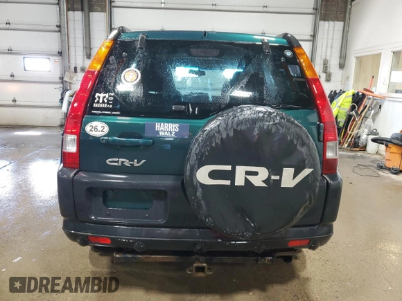 2003 Honda CR-V EX with VIN JHLRD788X3C029378, listed as a Copart auction lot 54225745 with 297,403 mi miles and Clean Title. Bid and sale history available at carsss.com. Image 6.