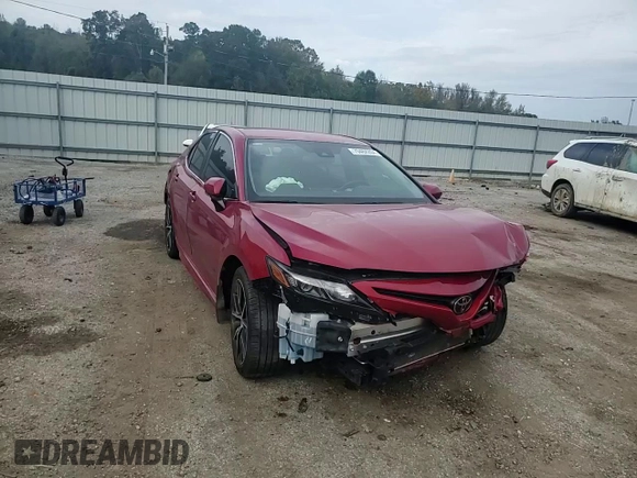 2022 Toyota Camry SE with VIN 4T1T11AK5NU026069, listed as a Copart auction lot 79484204 with 35,614 mi miles and Salvage Title. Bid and sale history available at carsss.com. Image 11.