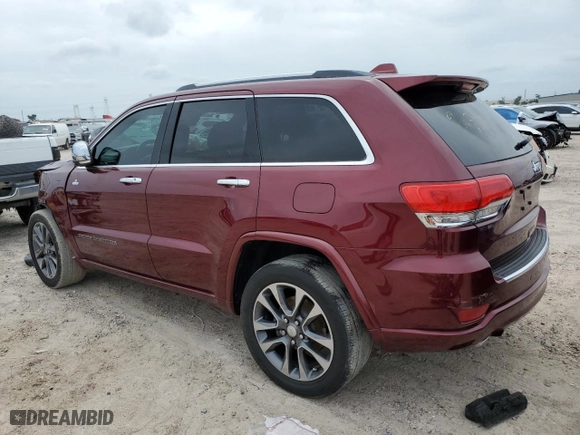 2017 Jeep Grand Cherokee Overland with VIN 1C4RJECG3HC868255, listed as a Copart auction lot 70207444 with 121,604 mi miles and Salvage Title. Bid and sale history available at carsss.com. Image 2.