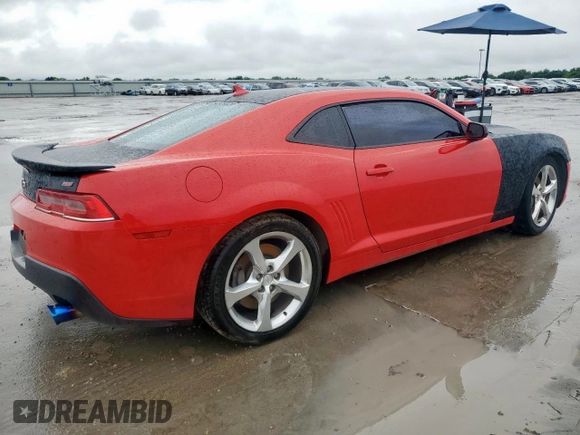 2015 Chevrolet Camaro SS with VIN 2G1FK1EJ8F9301408, listed as a Copart auction lot 60605325 with 135,200 mi miles and Salvage title. Bid and sale history available at DreamBid. Image 3.