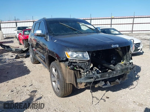 2015 Jeep Grand Cherokee Limited with VIN 1C4RJEBG5FC686376, listed as a IAAI auction lot 41705191 with 1 mi miles. Bid and sale history available at carsss.com. Image 1.