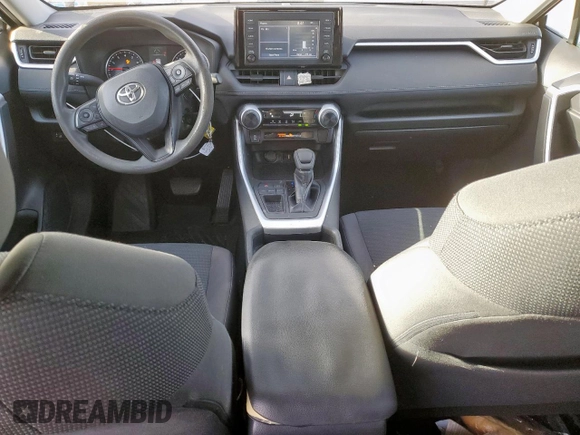 2019 Toyota RAV4 LE with VIN 2T3H1RFV3KW044273, listed as a Copart auction lot 49801745 with 104,512 mi miles and Salvage Title. Bid and sale history available at carsss.com. Image 8.