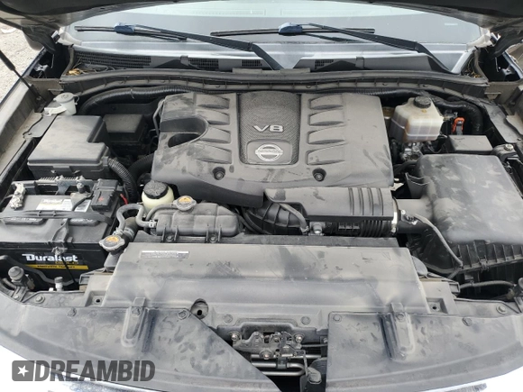 2017 Nissan Armada SV with VIN JN8AY2ND5H9005792, listed as a Copart auction lot 48800165 with 100,316 mi miles and Salvage Title. Bid and sale history available at carsss.com. Image 13.