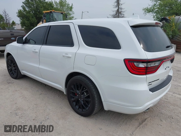 2017 Dodge Durango R/T with VIN 1C4SDJCT5HC861063, listed as a IAAI auction lot 42504678 with 107,705 mi miles and . Bid and sale history available at DreamBid. Image 3.