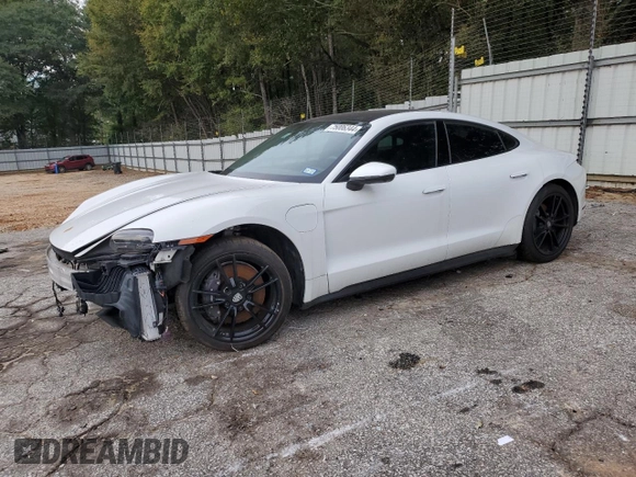 2021 Porsche Taycan z VIN WP0AA2Y19MSA13529, wystawiony jako Copart lot #75006344 z przebiegiem 23 013 mil mil oraz Tytuł czysty. Historia ofert i sprzedaży dostępna na DreamBid. Obrazek 1.