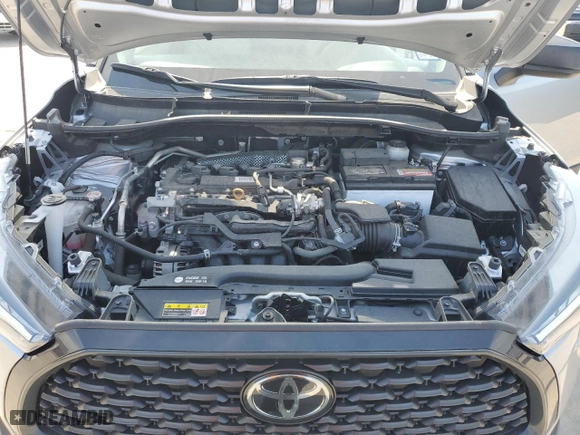 2022 Toyota Corolla Cross L with VIN 7MUAAAAG3NV012527, listed as a Copart auction lot 44458285 with 27,792 mi miles and Salvage Title. Bid and sale history available at carsss.com. Image 12.