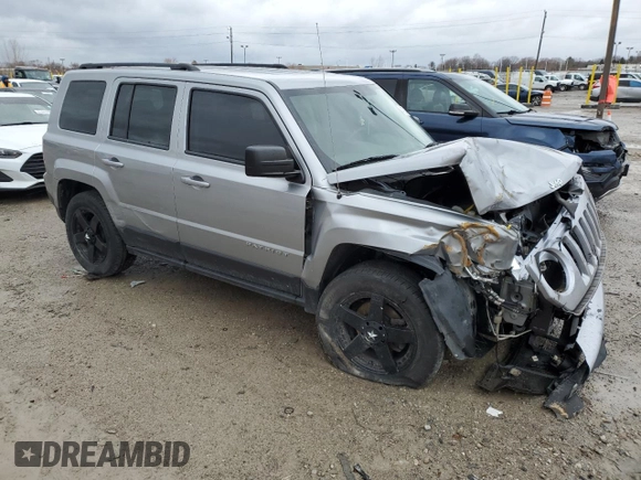 2015 Jeep Patriot Sport with VIN 1C4NJRBB2FD248130, listed as a Copart auction lot 47024585 with 152,018 mi miles and Salvage Title. Bid and sale history available at carsss.com. Image 4.