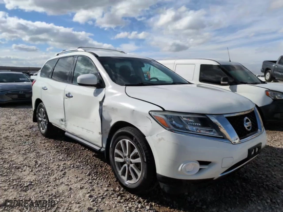 2015 Nissan Pathfinder Platinum with VIN 5N1AR2MMXFC652985, listed as a Copart auction lot 48891735 with 97,243 mi miles and Salvage Title. Bid and sale history available at carsss.com. Image 13.
