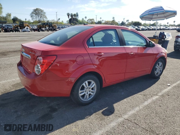 2012 Chevrolet Sonic LT with VIN 1G1JC5SH2C4219849, listed as a Copart auction lot 52643885 with 173,119 mi miles and Salvage title. Bid and sale history available at DreamBid. Image 3.