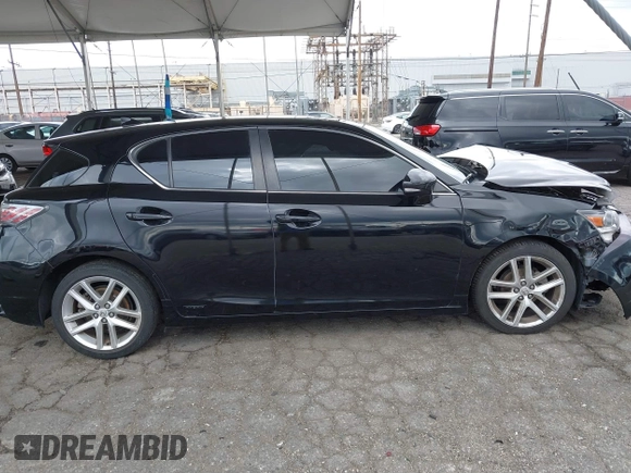 2016 Lexus CT 200h with VIN JTHKD5BH1G2256545, listed as a IAAI auction lot 41777529 with 115,574 mi miles and . Bid and sale history available at carsss.com. Image 13.